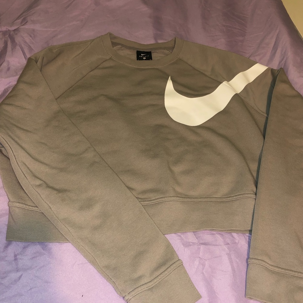 Nike crop sweater size small